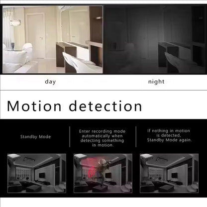 Experience Ultimate Security with the 1080P HD Mini WiFi Camera - Your Smart Home Guardian!