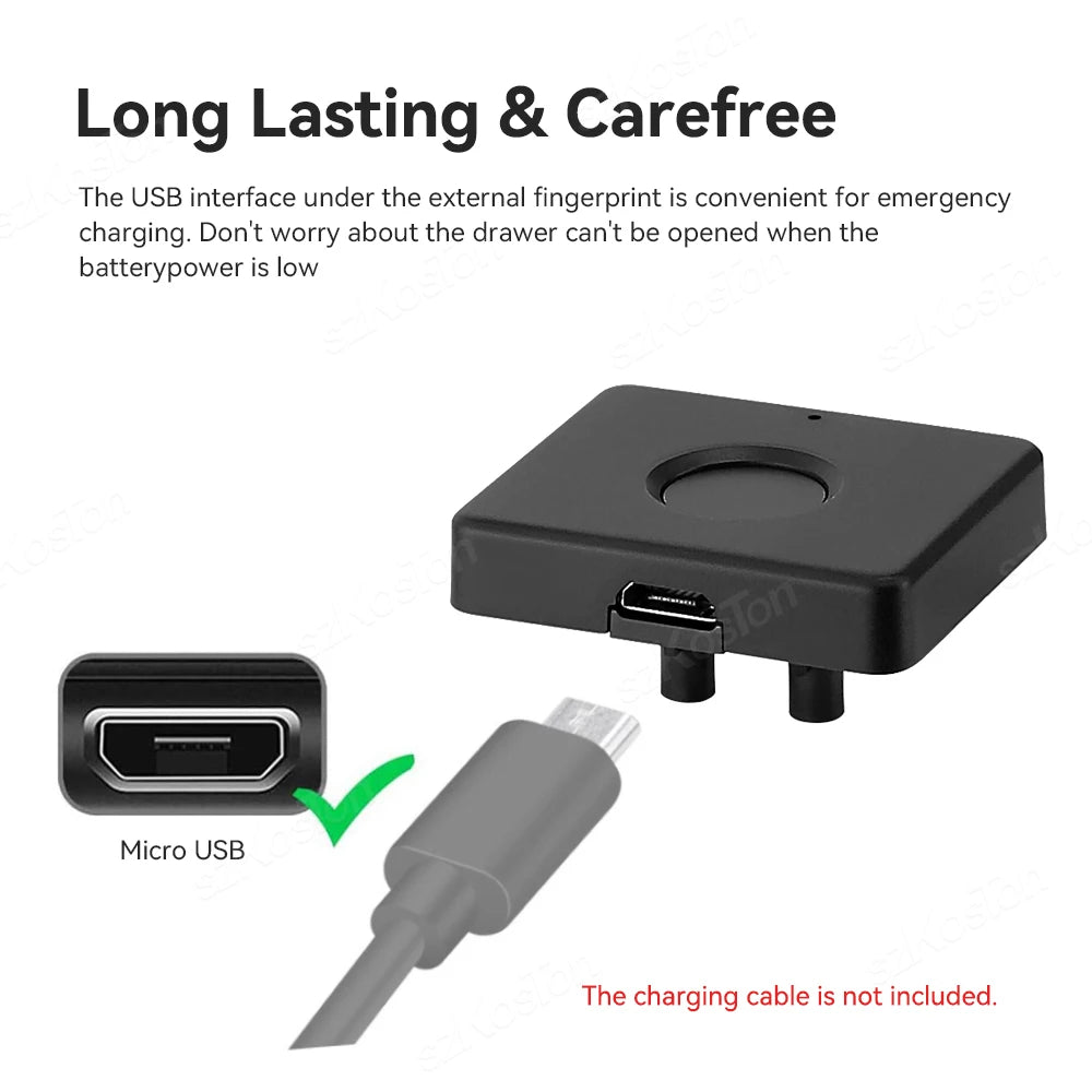 Advanced Smart Biometric Fingerprint Lock for Secure and Keyless Home Storage
