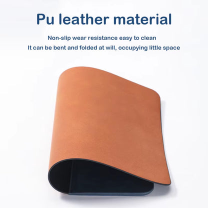 Revolutionary 2-in-1 PU Leather Gaming Mouse Pad with 15W Wireless Fast Charging for Ultimate PC and Laptop Experience
