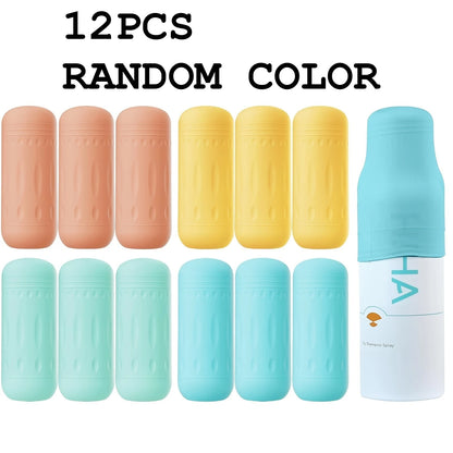 Silicone Travel Bottle Covers for Leak-Proof Toiletry Protection