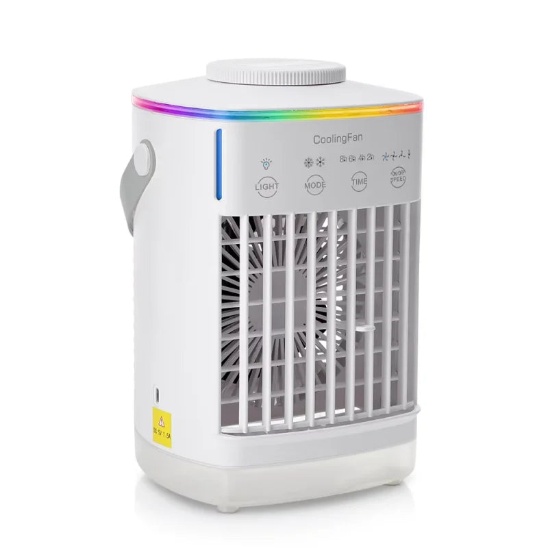 Stay Cool Anywhere with the Popular Mini USB Air Cooler - Your Compact Office and Home Cooling Solution!