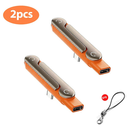 Elevate Your Charging Experience with the 240W Type-C Phone Charging Bracket Adapter - Fast Charging & Convenient Foldable Design
