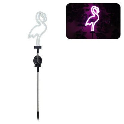 Illuminate Your Garden with Stunning Solar Flamingo Lights – Vibrant Neon Tree Lamps for a Magical Outdoor Ambiance
