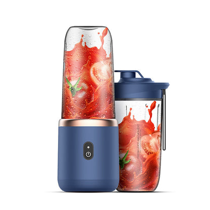Revolutionary Portable Blender Juicer Cup – 6-Blade USB Rechargeable Smoothie Maker for Effortless Shakes, Fresh Juice & Ice Crushing