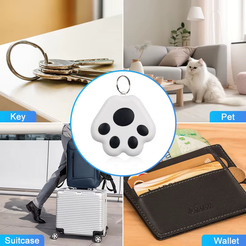 Mini GPS Tracker for Pets and Kids - Smart Bluetooth Anti-Lost Device for Bags and Cars - Compatible with iOS/Android