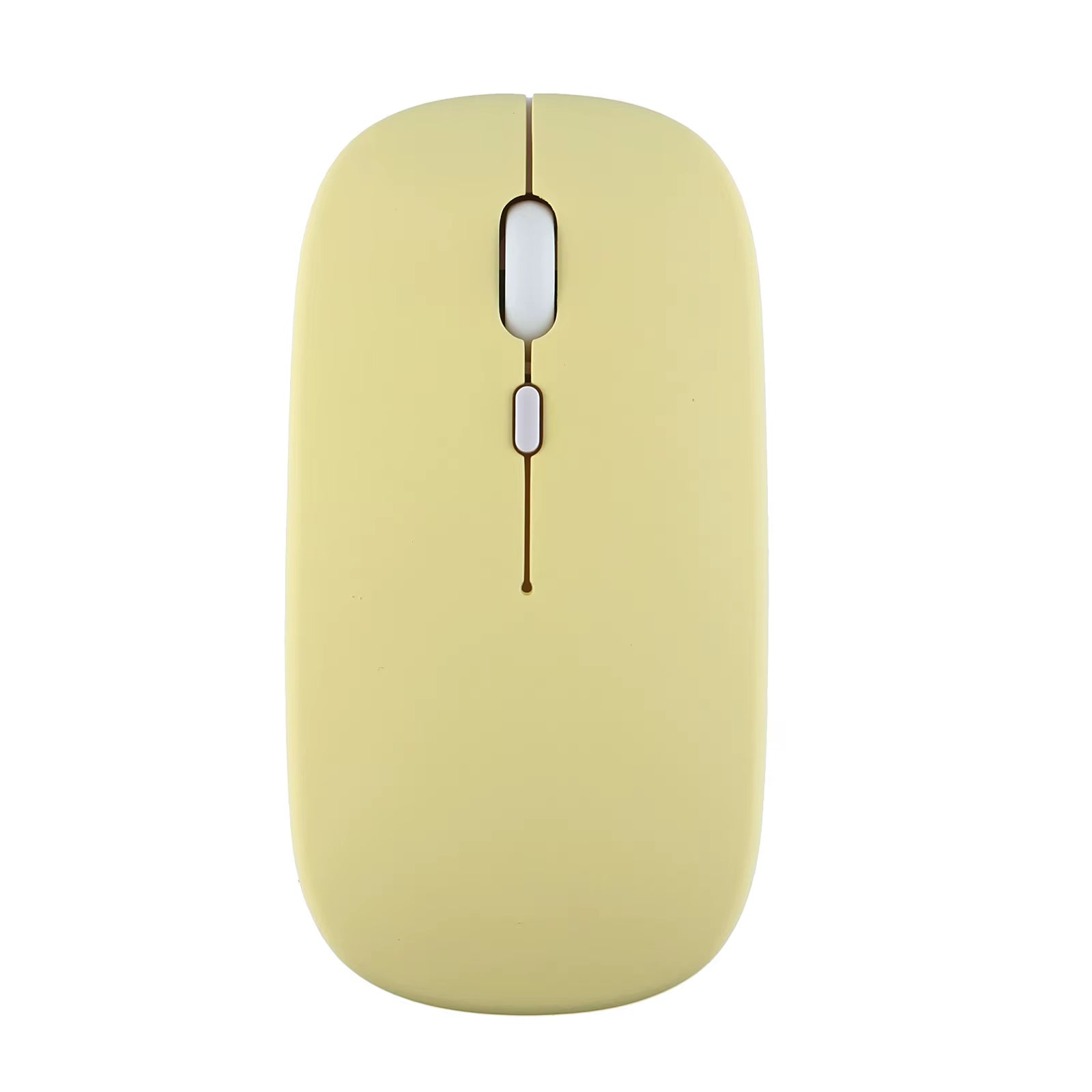 Slim Wireless Bluetooth Mouse – Silent Click, Rechargeable & Compatible with iPad, Android Tablets, Laptop & PC