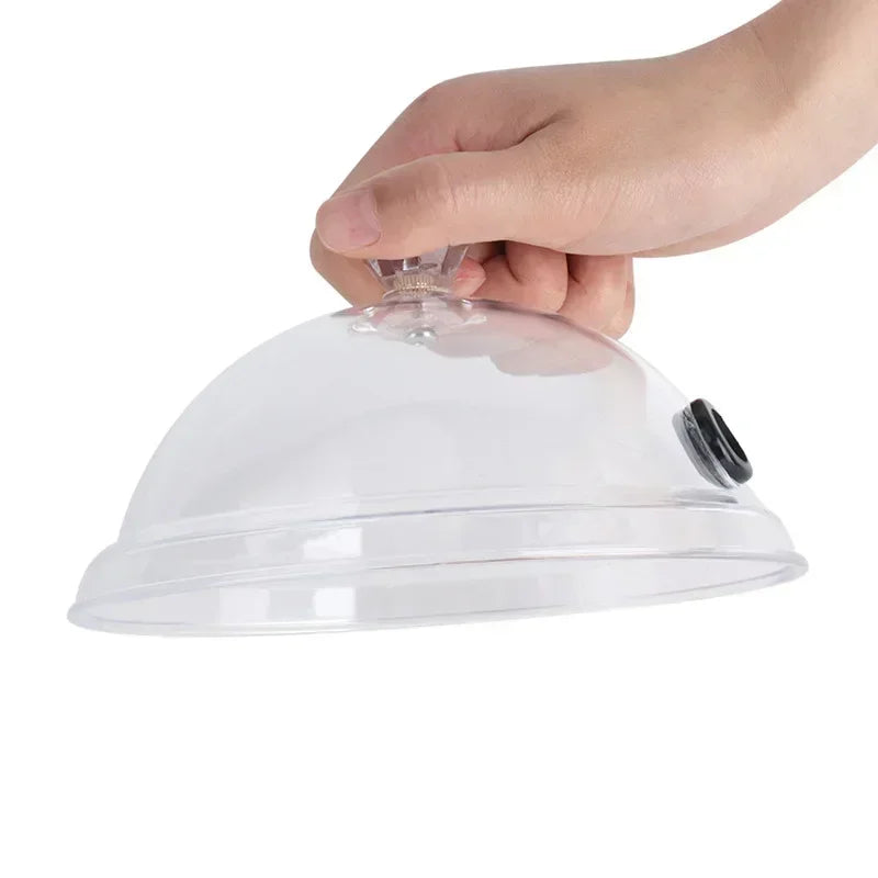 Acrylic Food Smoking Dome Cloche Molecular Cuisine Smoke Hood Kitchen Smoke Cover for Cocktail Dessert BBQ Steak Food Presentation For home