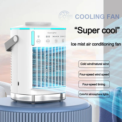 Stay Cool Anywhere with the Popular Mini USB Air Cooler - Your Compact Office and Home Cooling Solution!
