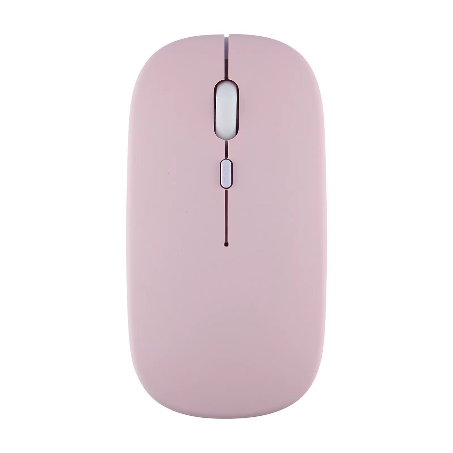 Slim Wireless Bluetooth Mouse – Silent Click, Rechargeable & Compatible with iPad, Android Tablets, Laptop & PC