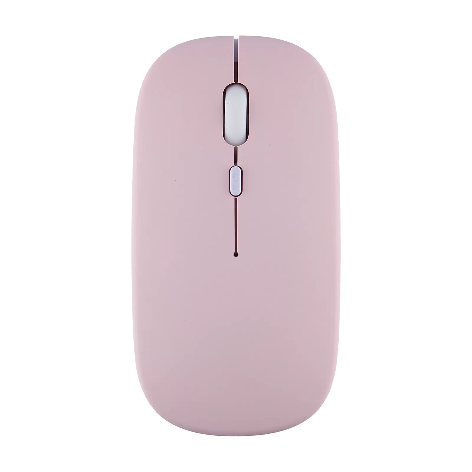 Slim Wireless Bluetooth Mouse – Silent Click, Rechargeable & Compatible with iPad, Android Tablets, Laptop & PC