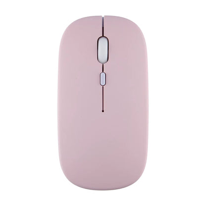 Slim Wireless Bluetooth Mouse – Silent Click, Rechargeable & Compatible with iPad, Android Tablets, Laptop & PC