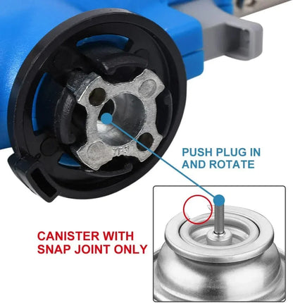 Portable Butane Torch Burner for BBQ, Camping & Cooking