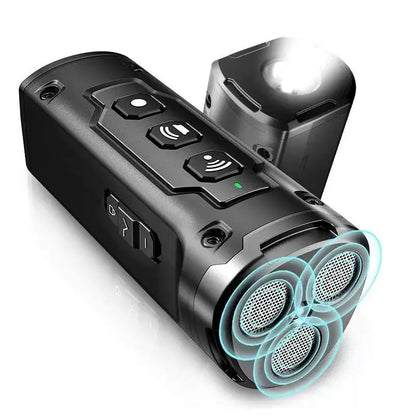 Dog Protection Pet Training Dog Repeller Ultrasonic Dog Training Device Rechargeable anti Dog Bark Deterrent Device with LED Flashlight