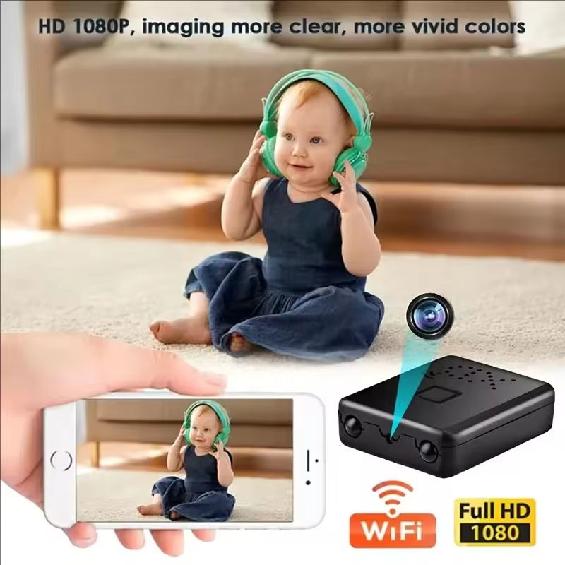 Experience Ultimate Security with the 1080P HD Mini WiFi Camera - Your Smart Home Guardian!