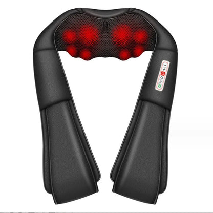 Neck & Back Massager – 8-Kneading Nodes with Heat & Adjustable Speed, Best Gift for Birthday and Special Occasion, Gift for Fathers, Gift for Mothers
