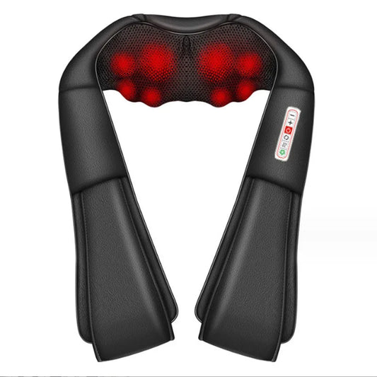 Neck & Back Massager – 8-Kneading Nodes with Heat & Adjustable Speed, Best Gift for Birthday and Special Occasion, Gift for Fathers, Gift for Mothers