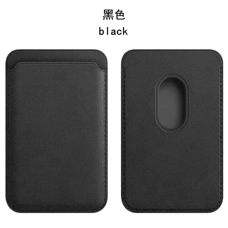 MAGSAFE LEATHER WALLET CASE – Magnetic Card Holder for Iphone 17 16 15 14 13 12 11 8, Samsung & Huawei with Secure Snap-On Design