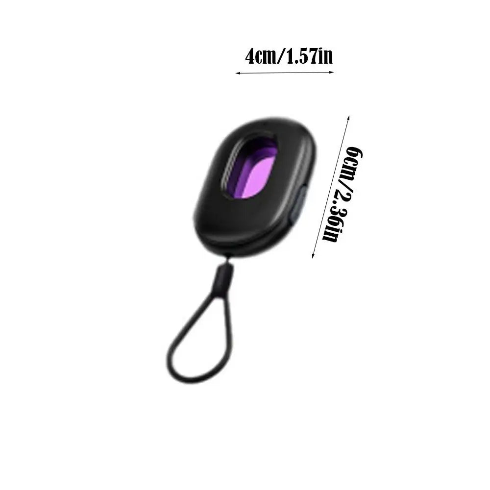 Intelligent Hidden Camera Detector with Sound & Light Alarm