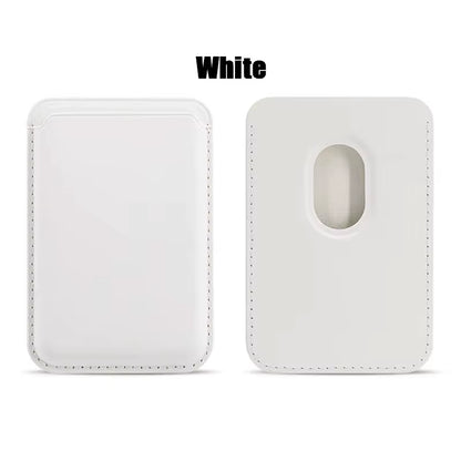 MAGSAFE LEATHER WALLET CASE – Magnetic Card Holder for Iphone 17 16 15 14 13 12 11 8, Samsung & Huawei with Secure Snap-On Design