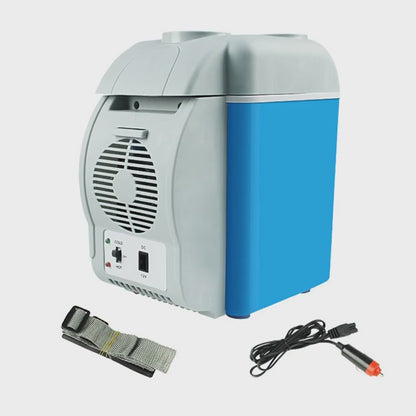 Mini nevera y calentador de 12 V con capacidad de 7.5 L para coche, hogar y cuidado de la piel