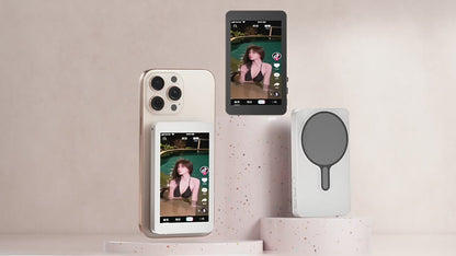Magnetischer kabelloser Selfie-Bildschirmprojektor – Verbessern Sie Ihre Content-Erstellung, Trendprodukt, Influencer-Ausrüstung