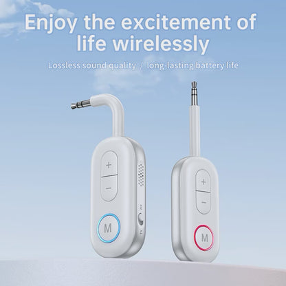 Bluetooth 5.3 Wireless Audio Adapte Receiver Transmitter 3.5Mm AUX Jack Airplane USB Dongle for TV PC Headphone Car Kit Speaker